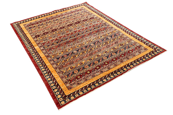 Multi Colored Kazak 4' 10 x 6' 4 - No. 56964 - ALRUG Rug Store