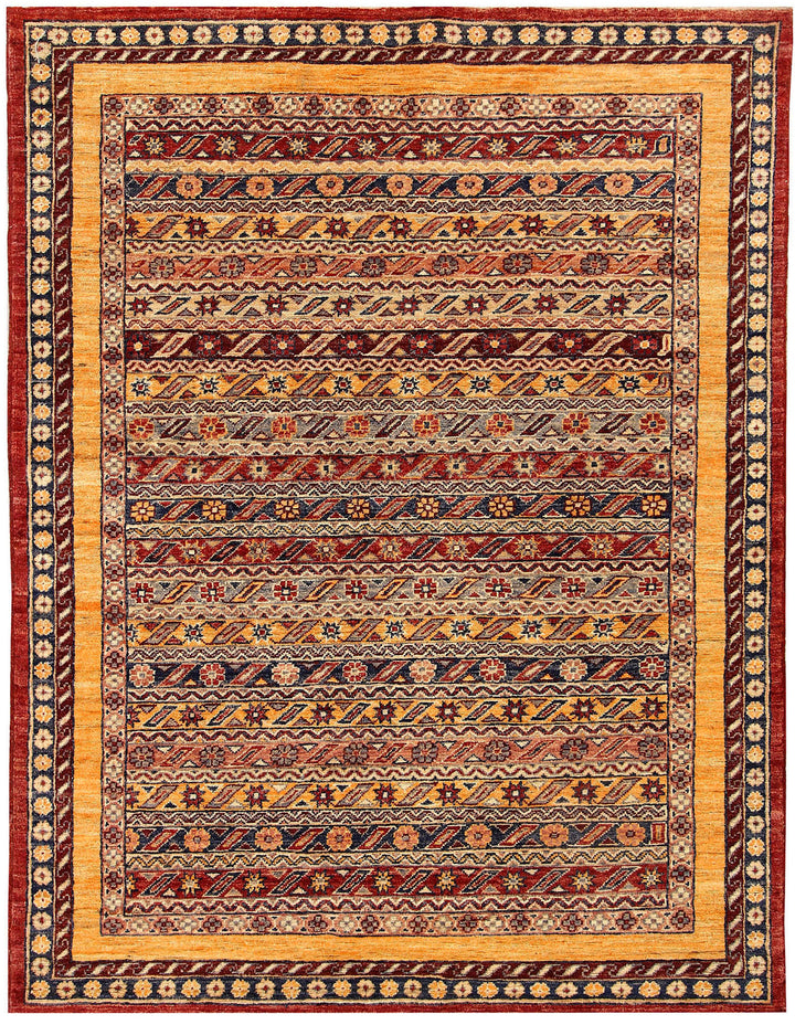Multi Colored Kazak 4' 10 x 6' 4 - No. 56964 - ALRUG Rug Store