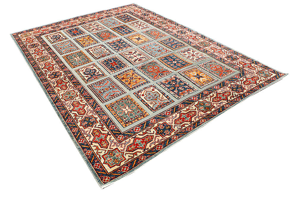 Dark Grey Bakhtiar 6' 7 x 9' - No. 56966 - ALRUG Rug Store