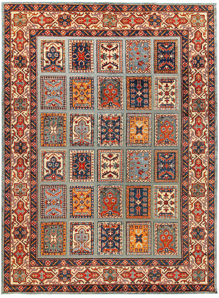 Dark Grey Bakhtiar 6' 7 x 9' - No. 56966 - ALRUG Rug Store