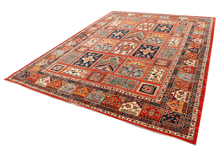 Orange Red Bakhtiar 8' 10 x 11' 5 - No. 56968 - ALRUG Rug Store
