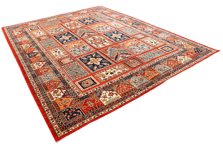 Orange Red Bakhtiar 8' 10 x 11' 5 - No. 56968 - ALRUG Rug Store
