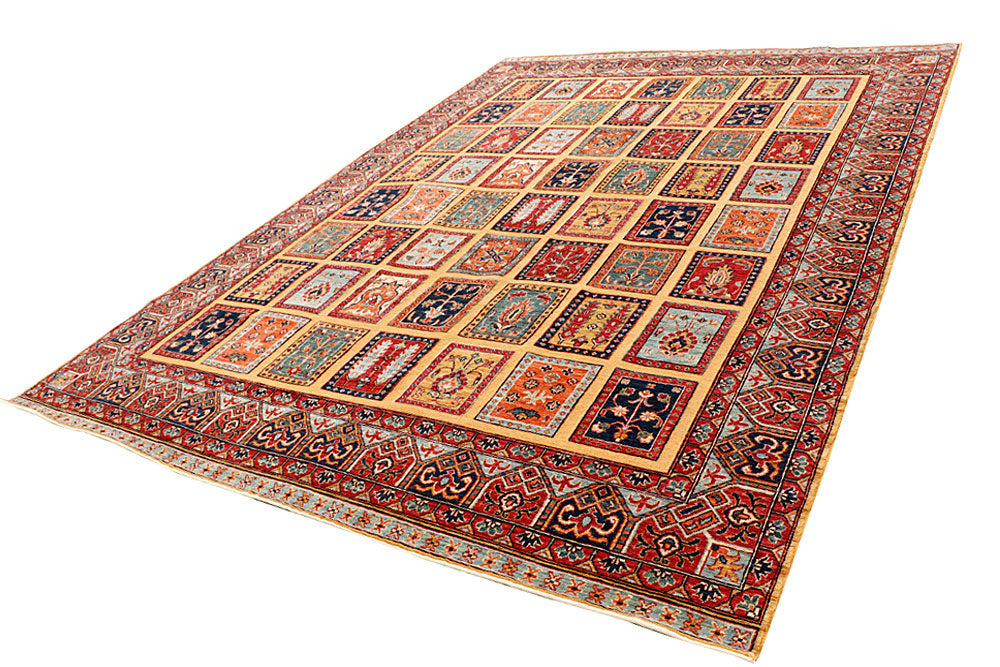 Moccasin Bakhtiar 8' 8 x 11' 9 - No. 56969 - ALRUG Rug Store