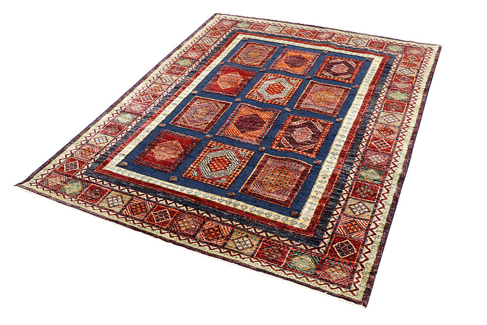 Midnight Blue Bakhtiar 4' 11 x 6' 2 - No. 56971 - ALRUG Rug Store