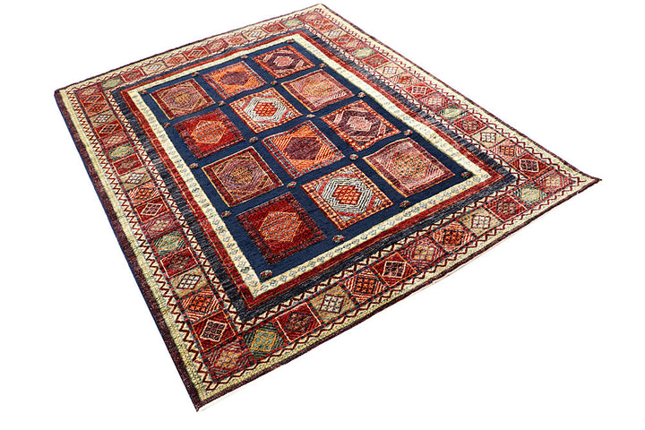 Midnight Blue Bakhtiar 4' 11 x 6' 2 - No. 56971 - ALRUG Rug Store
