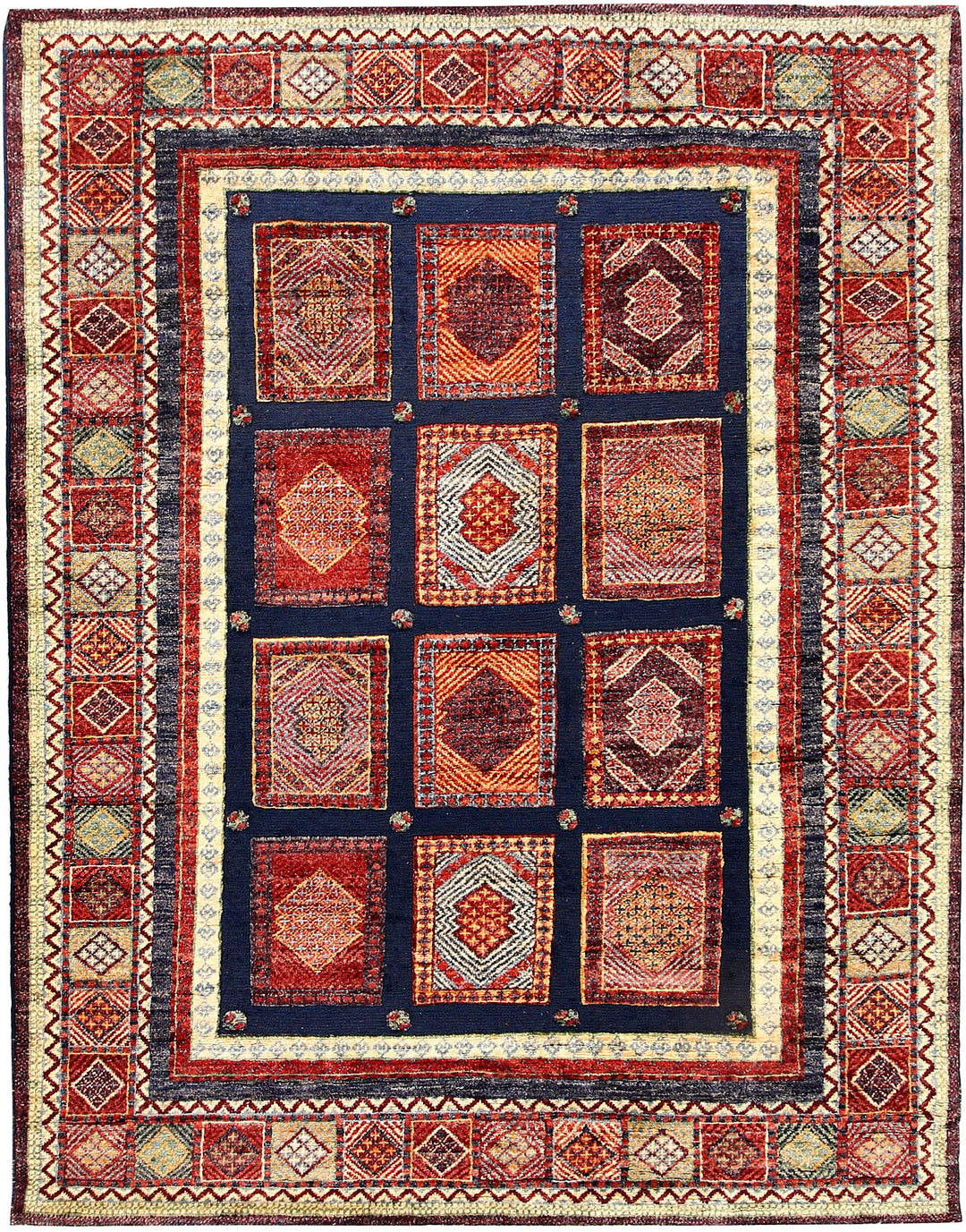 Midnight Blue Bakhtiar 4' 11 x 6' 2 - No. 56971 - ALRUG Rug Store