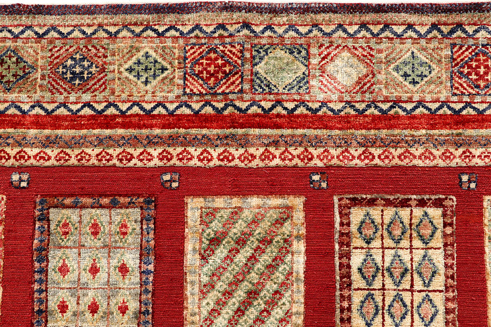 Orange Red Bakhtiar 6' 8 x 9' 5 - No. 56973 - ALRUG Rug Store