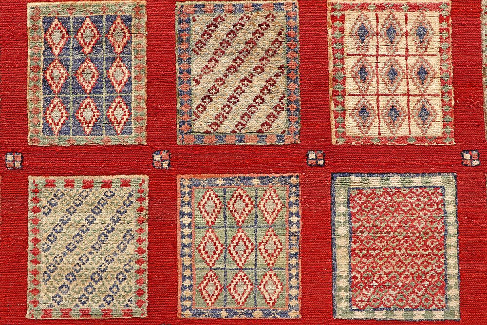 Orange Red Bakhtiar 6' 8 x 9' 5 - No. 56973 - ALRUG Rug Store