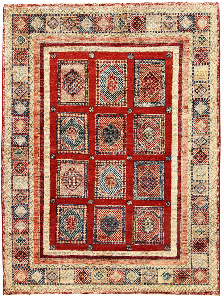 Firebrick Bakhtiar 5' x 6' 6 - No. 56974 - ALRUG Rug Store