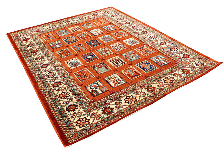 Tomato Bakhtiar 6' x 7' 6 - No. 56975 - ALRUG Rug Store