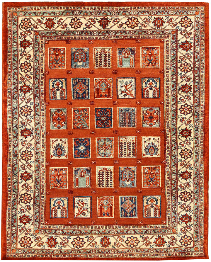 Tomato Bakhtiar 6' x 7' 6 - No. 56975 - ALRUG Rug Store