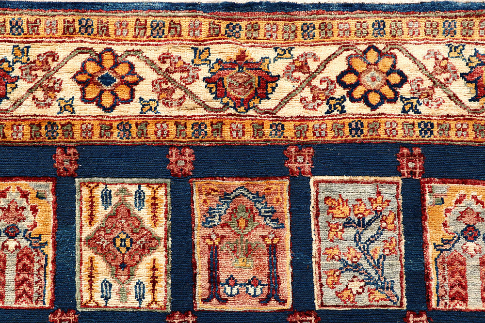 Royal Blue Bakhtiar 5' 1 x 6' 1 - No. 56976 - ALRUG Rug Store