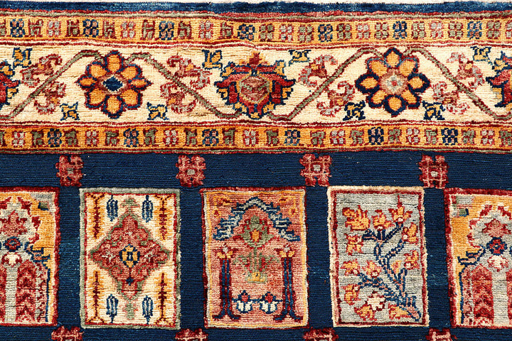 Royal Blue Bakhtiar 5' 1 x 6' 1 - No. 56976 - ALRUG Rug Store