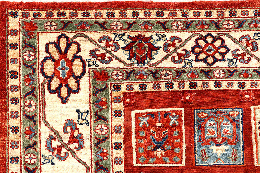 Orange Red Bakhtiar 5' 10 x 7' 9 - No. 56979 - ALRUG Rug Store