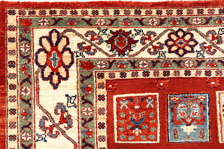 Orange Red Bakhtiar 5' 10 x 7' 9 - No. 56979 - ALRUG Rug Store