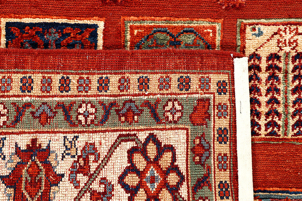 Orange Red Bakhtiar 5' 10 x 7' 9 - No. 56979 - ALRUG Rug Store
