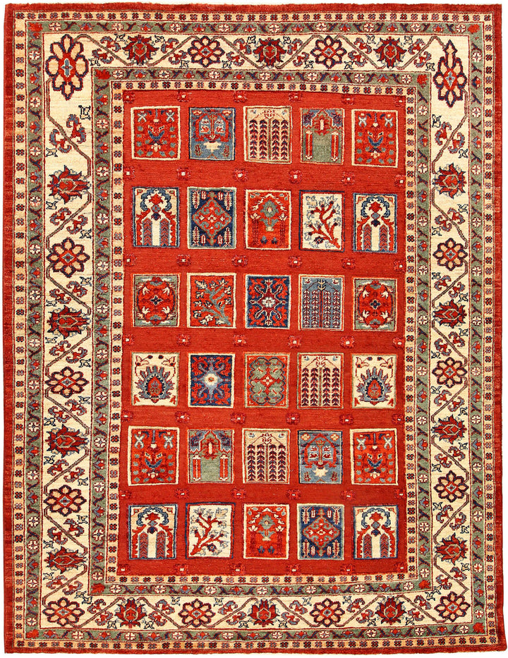 Orange Red Bakhtiar 5' 10 x 7' 9 - No. 56979 - ALRUG Rug Store