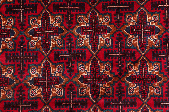 Firebrick Baluchi 5' 11 x 9' 1 - No. 56982 - ALRUG Rug Store