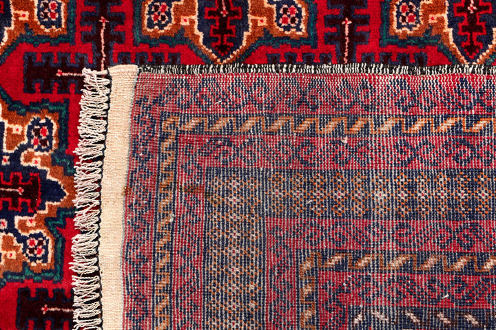 Firebrick Baluchi 5' 11 x 9' 1 - No. 56982 - ALRUG Rug Store