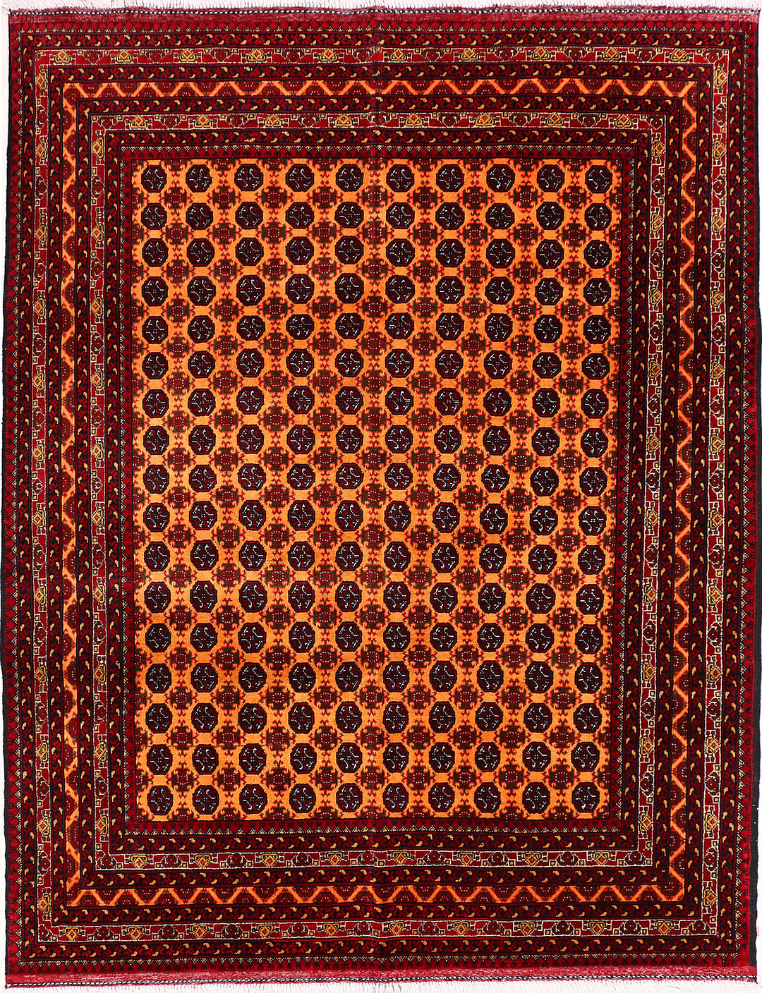 Orange Baluchi 5' x 6' 8 - No. 56987 - ALRUG Rug Store