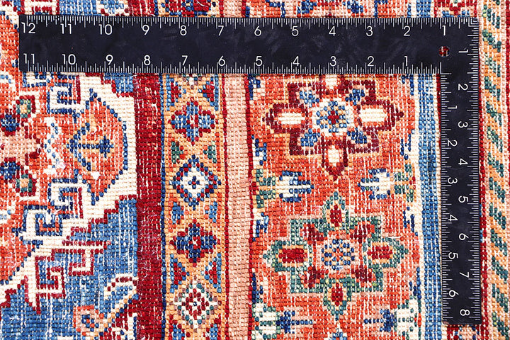 Multi Colored Kazak 5' 10 x 8' 3 - No. 57029 - ALRUG Rug Store