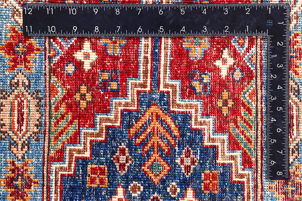 Multi Colored Kazak 4' 11 x 6' 8 - No. 57069 - ALRUG Rug Store