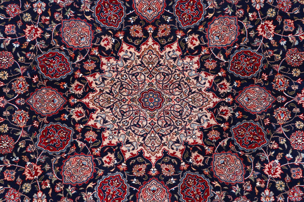 Navy Ardibil 4' 7 x 7' 1 - No. 57070 - ALRUG Rug Store