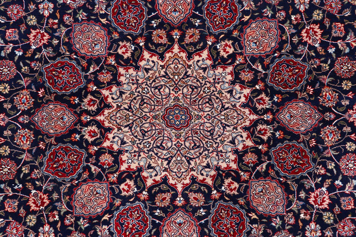 Navy Ardibil 4' 7 x 7' 1 - No. 57070 - ALRUG Rug Store