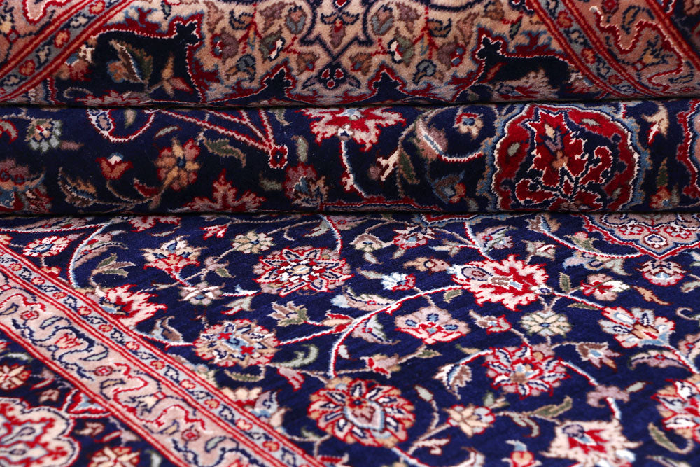Navy Ardibil 4' 7 x 7' 1 - No. 57070 - ALRUG Rug Store