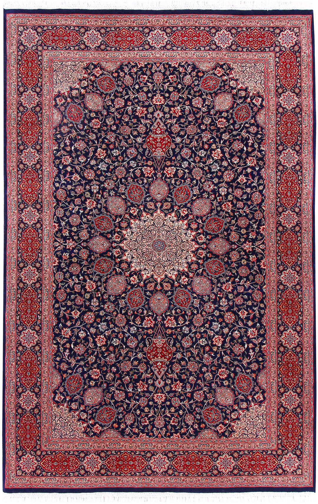 Navy Ardibil 4' 7 x 7' 1 - No. 57070 - ALRUG Rug Store