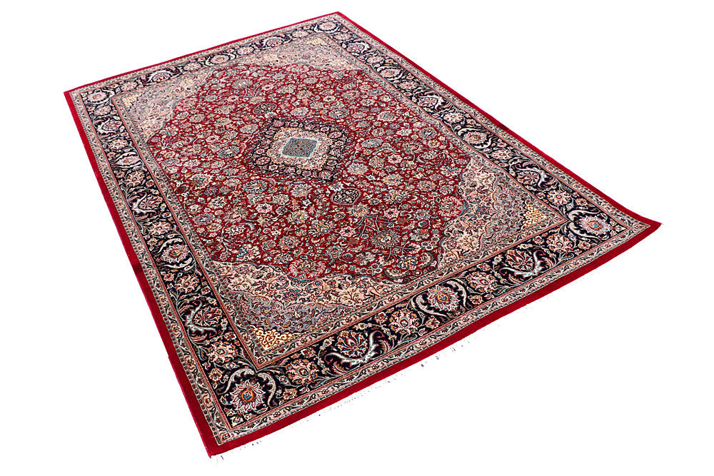 Firebrick Isfahan 4' 7 x 6' 10 - No. 57072 - ALRUG Rug Store