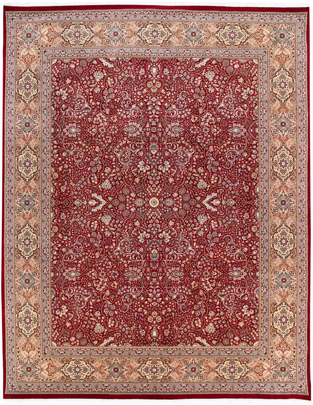 Maroon Mahal 7' 11 x 10' - No. 57073 - ALRUG Rug Store