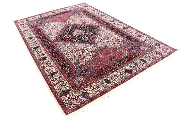 Cornsilk Isfahan 6' 1 x 9' 1 - No. 57074 - ALRUG Rug Store