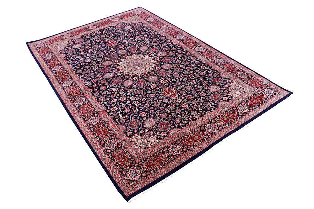 Navy Ardibil 4' 8 x 7' 1 - No. 57075 - ALRUG Rug Store