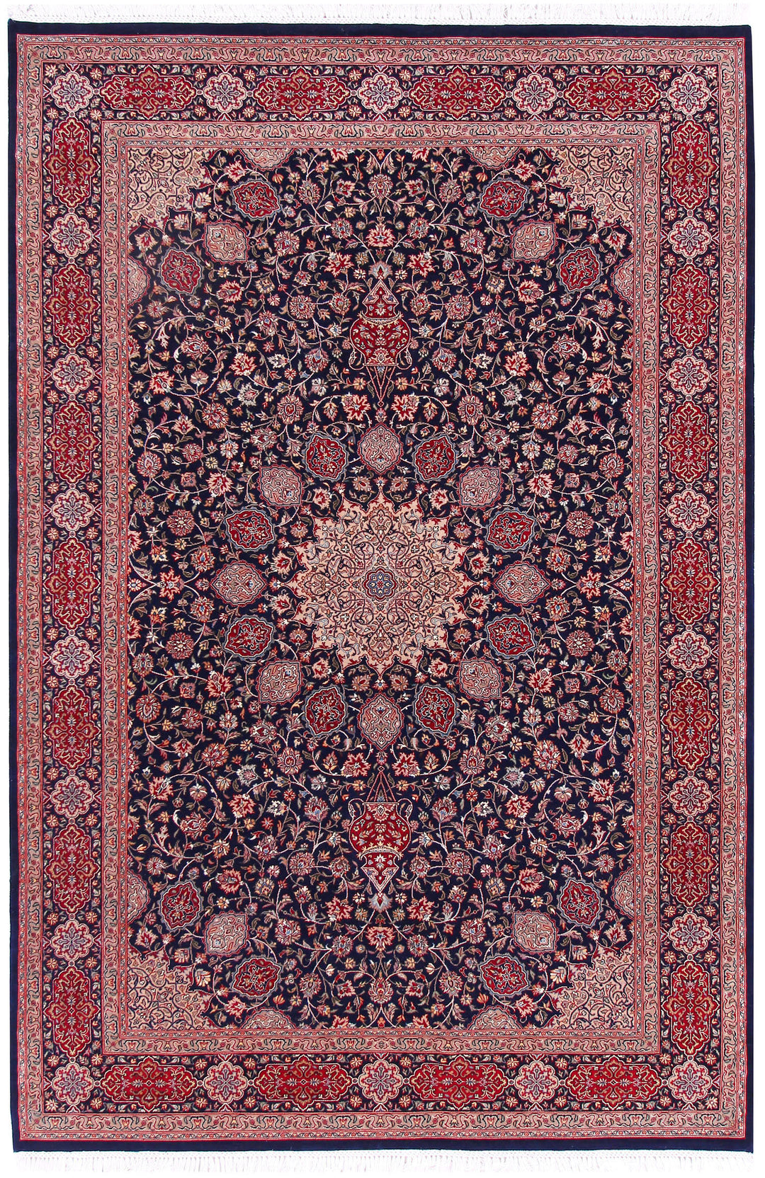Navy Ardibil 4' 8 x 7' 1 - No. 57075 - ALRUG Rug Store