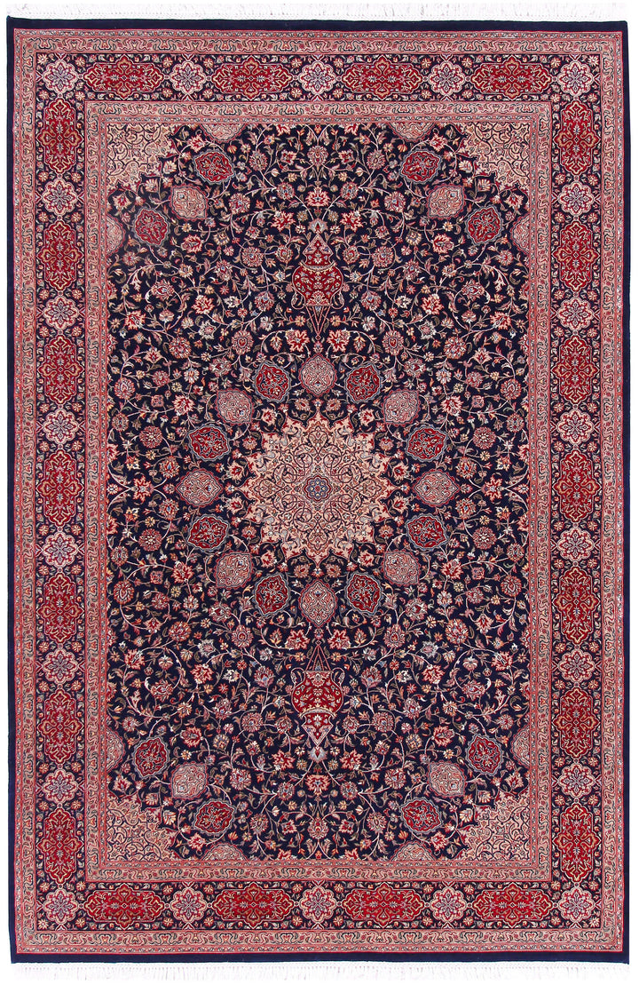 Navy Ardibil 4' 8 x 7' 1 - No. 57075 - ALRUG Rug Store