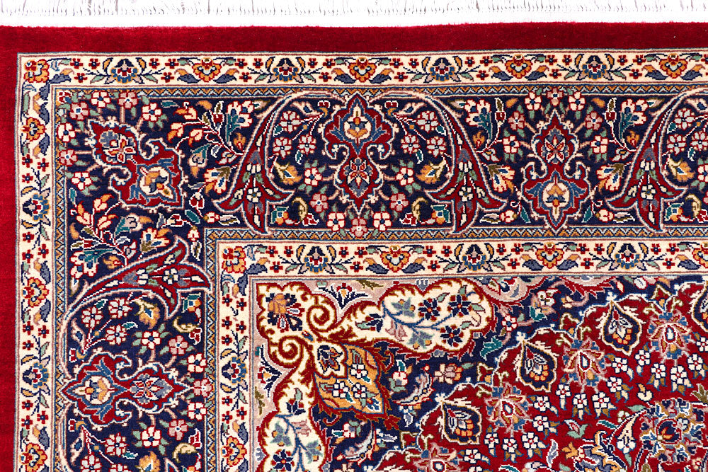 Firebrick Isfahan 4' 6 x 7' - No. 57077 - ALRUG Rug Store