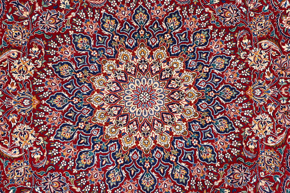 Firebrick Isfahan 4' 6 x 7' - No. 57077 - ALRUG Rug Store