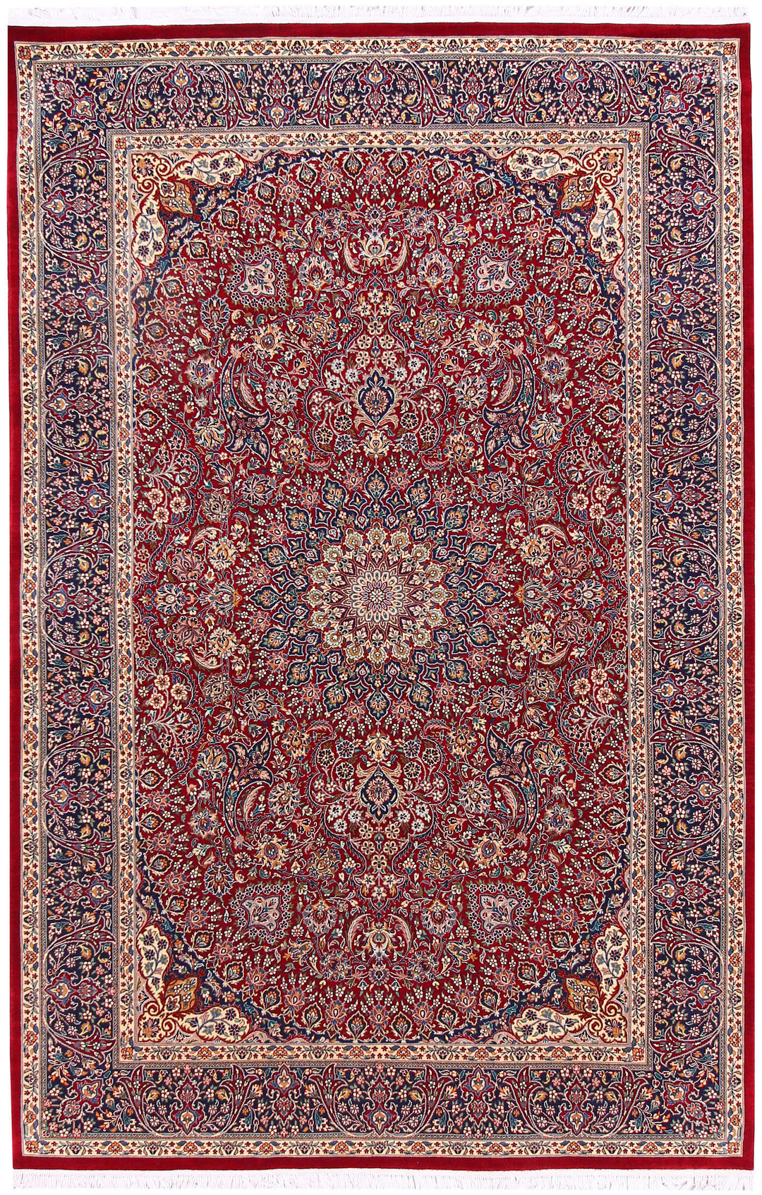 Firebrick Isfahan 4' 6 x 7' - No. 57077 - ALRUG Rug Store