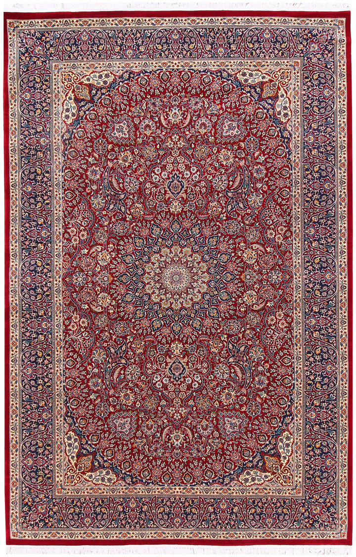 Firebrick Isfahan 4' 6 x 7' - No. 57077 - ALRUG Rug Store