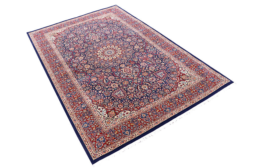 Navy Ardibil 4' 6 x 7' - No. 57079 - ALRUG Rug Store