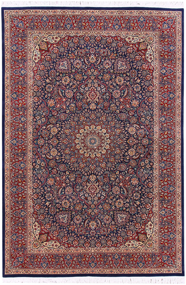 Navy Ardibil 4' 6 x 7' - No. 57079 - ALRUG Rug Store