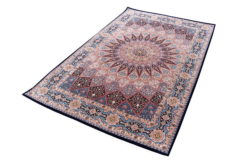 Multi Colored Gombud 4' 8 x 7' 3 - No. 57082 - ALRUG Rug Store