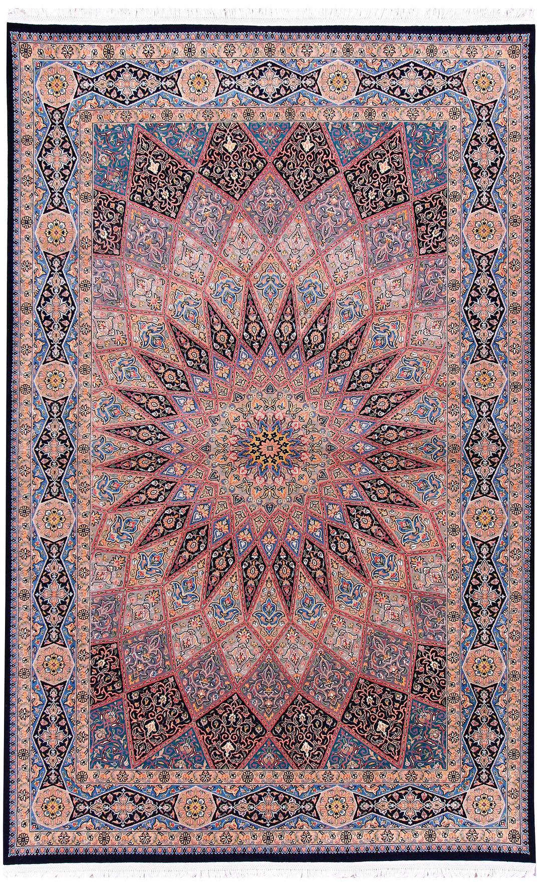 Multi Colored Gombud 4' 8 x 7' 3 - No. 57082 - ALRUG Rug Store
