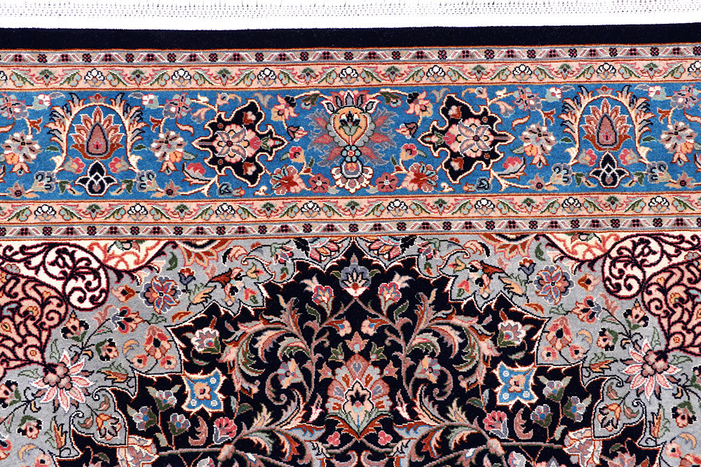 Black Ardibil 4' 6 x 7' - No. 57083 - ALRUG Rug Store