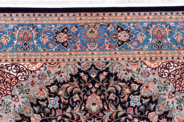 Black Ardibil 4' 6 x 7' - No. 57083 - ALRUG Rug Store