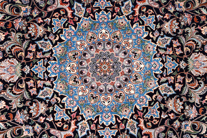 Black Ardibil 4' 6 x 7' - No. 57083 - ALRUG Rug Store