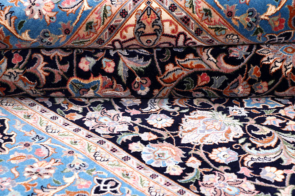 Black Ardibil 4' 6 x 7' - No. 57083 - ALRUG Rug Store