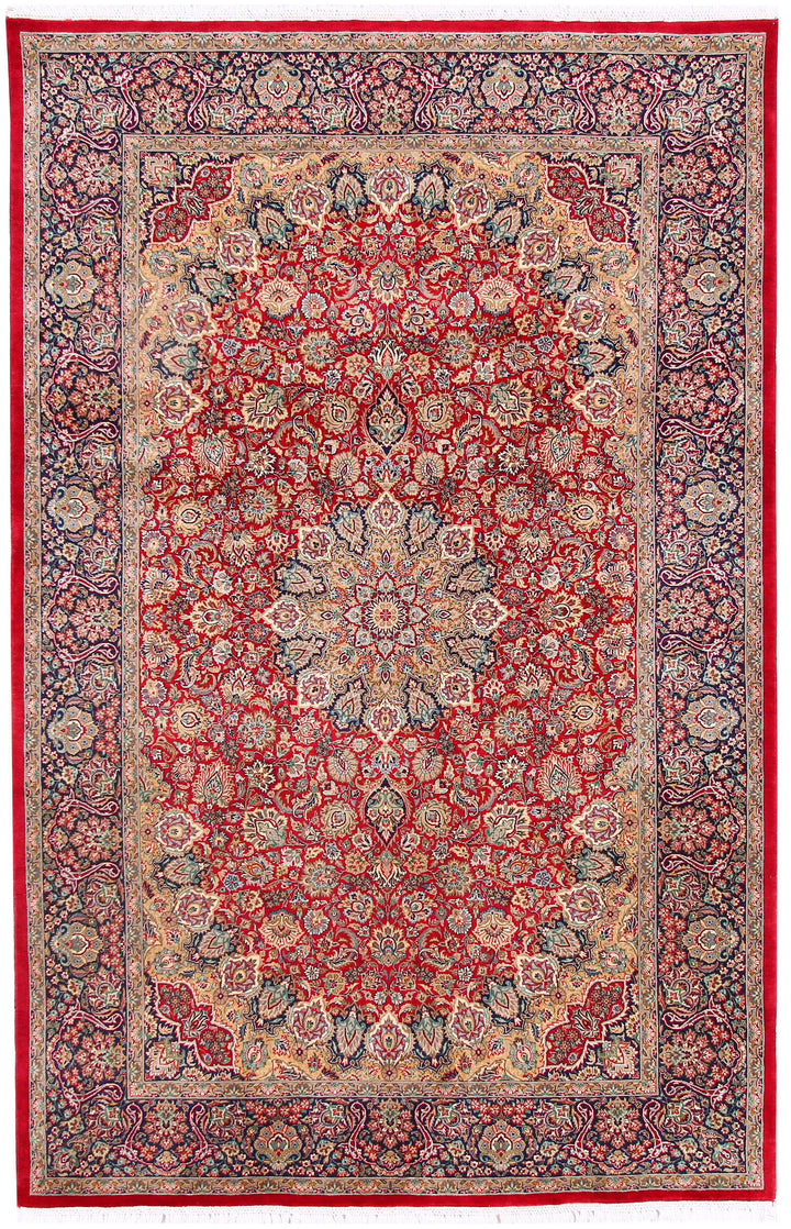 Red Kashan 4' 7 x 7' 1 - No. 57087 - ALRUG Rug Store