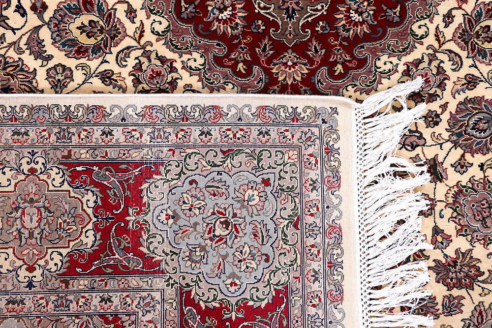 Cornsilk Isfahan 6' 2 x 9' - No. 57088 - ALRUG Rug Store